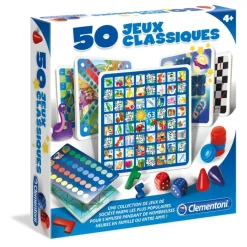 Clementoni Jeux Classiques|50 jeux classiques