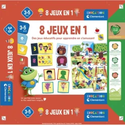 Clementoni L'Alphabet Et Les Mots|8 jeux en 1
