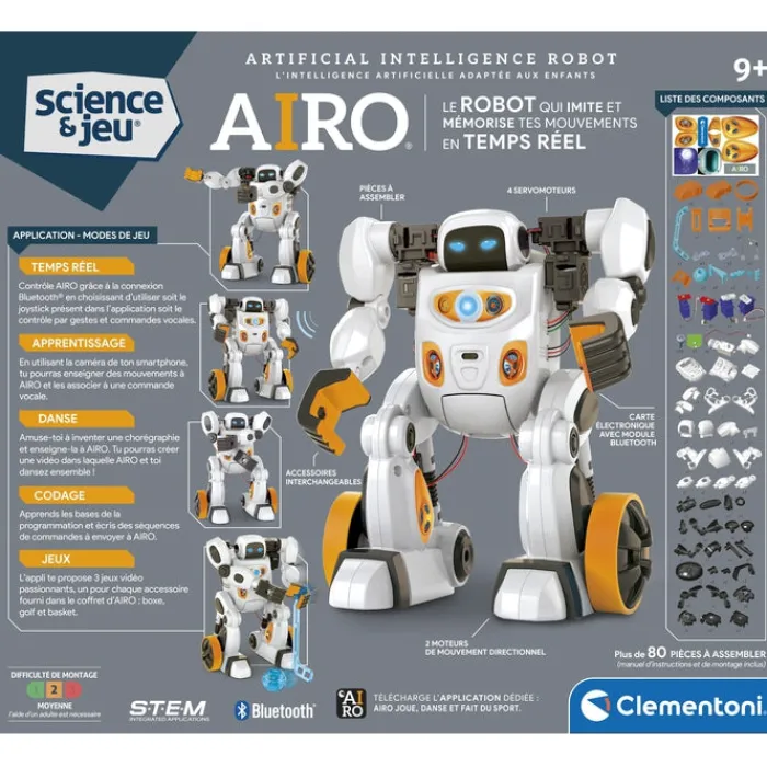 Clementoni Robot|AIRO, artificial intelligence robot