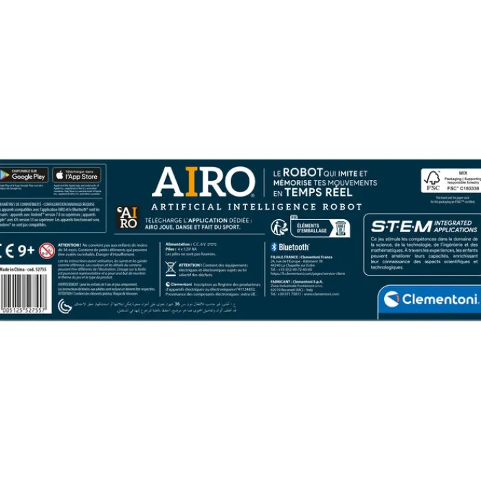 Clementoni Robot|AIRO, artificial intelligence robot