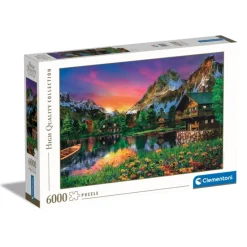 Clementoni Paysages|Football|Alpine Lake - 6000 pièces