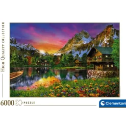 Clementoni Paysages|Football|Alpine Lake - 6000 pièces