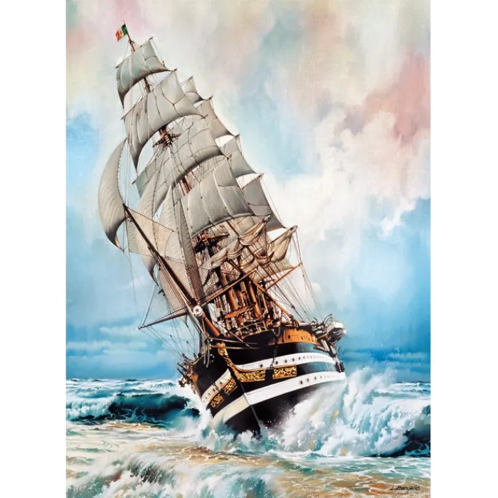 Clementoni Football|Vintage|Amerigo Vespucci - 1000 pièces