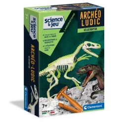 Clementoni Dinosaures|Archéo Ludic - Vélociraptor