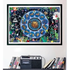 Clementoni Football|Vintage|Astrological Chart - 1000 pièces