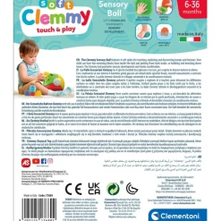 Clementoni Cubes Souples Clemmy|Balle sensorielle Clemmy