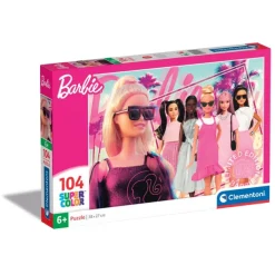 Clementoni Cartes|Autres Personnages|Barbie - 104 pièces