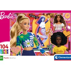 Clementoni Cartes|Autres Personnages|Barbie - 104 pièces