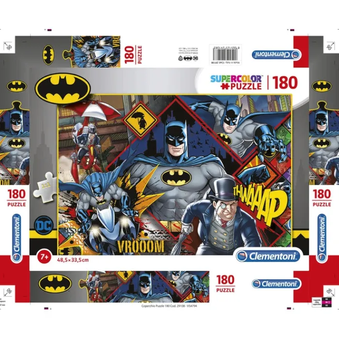 Clementoni Cartes|Batman - 180 pièces
