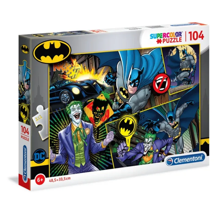 Clementoni Cartes|Batman - 104 pièces