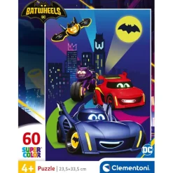 Clementoni Cartes|Autres Personnages|Batwheels - 60 pièces