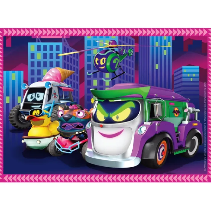 Clementoni Cartes|Autres Personnages|Batwheels - 1x12 + 1x16 + 1x20 + 1x24 pièces