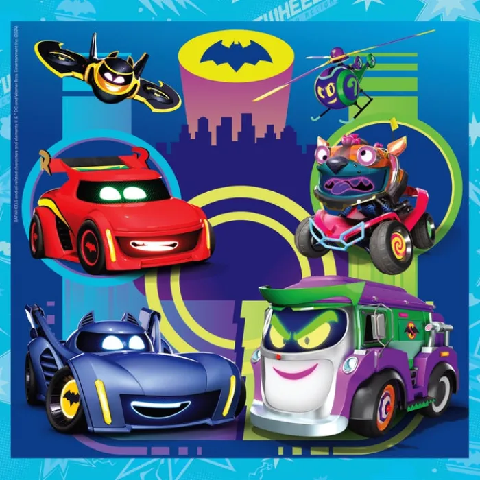 Clementoni Cartes|Autres Personnages|Batwheels - 3x48 pièces
