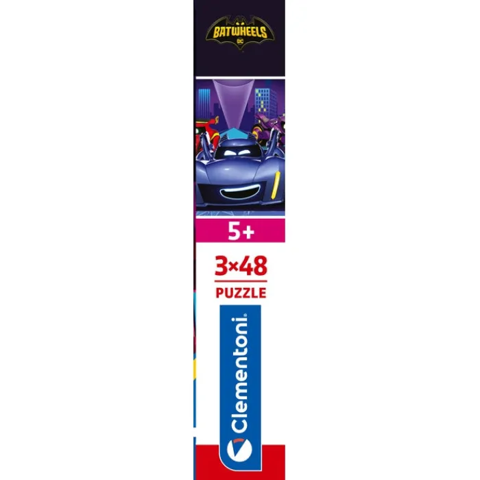 Clementoni Cartes|Autres Personnages|Batwheels - 3x48 pièces