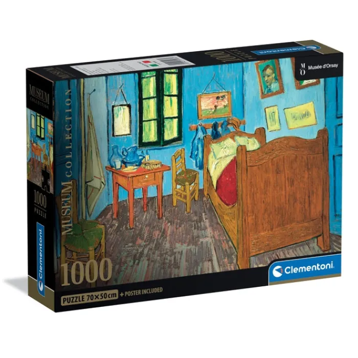 Clementoni Football|Vintage|Bedroom In Arles - 1000 pièces