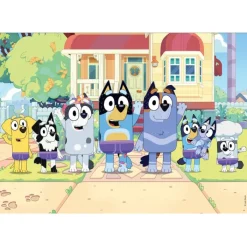 Clementoni Cartes|Autres Personnages|Bluey - 60 pièces