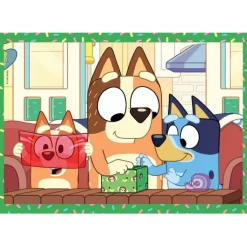 Clementoni Cartes|Autres Personnages|Bluey - 1x12 + 1x16 + 1x20 + 1x24 pièces