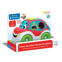 Clementoni Encastrables Et Empilables|Carter, ma voiture formes et couleurs