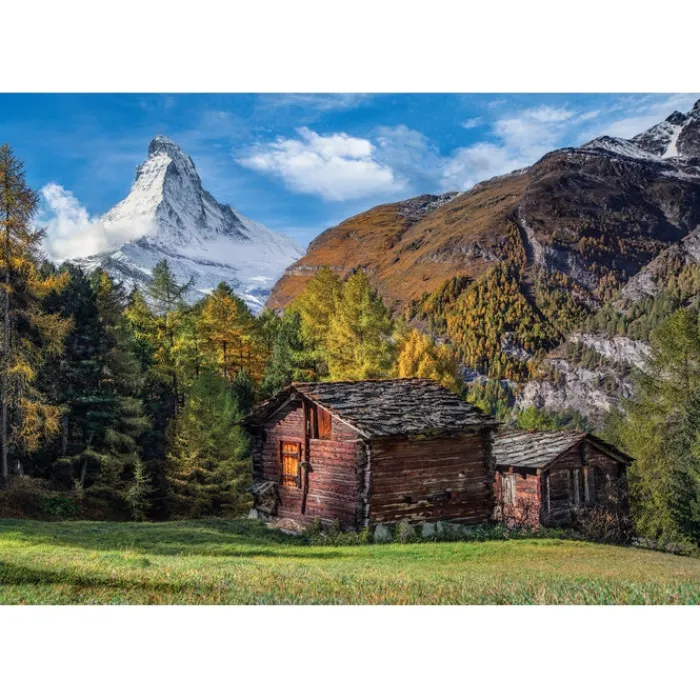 Clementoni Football|Vintage|Charming Matterhorn - 500 pièces