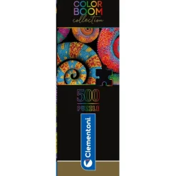 Clementoni Color Boom|Football|Colorboom Curly Tails - 500 pièces