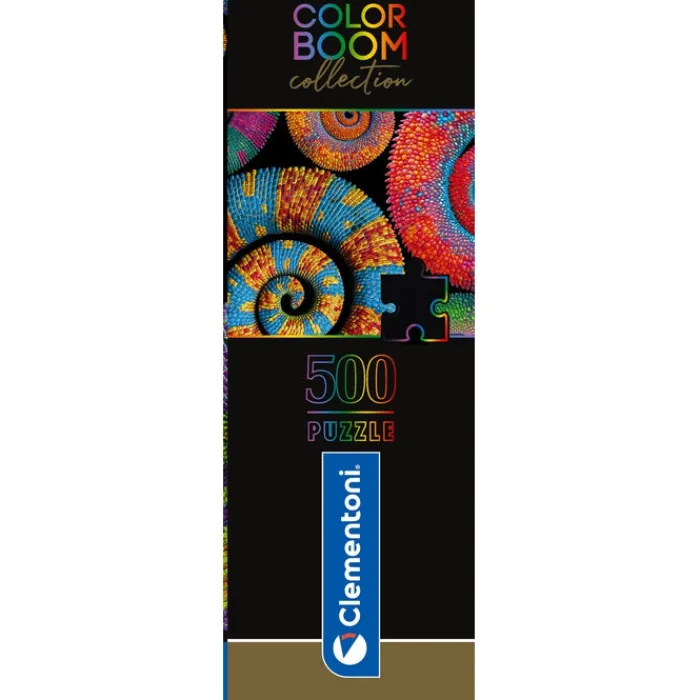 Clementoni Color Boom|Football|Colorboom Curly Tails - 500 pièces