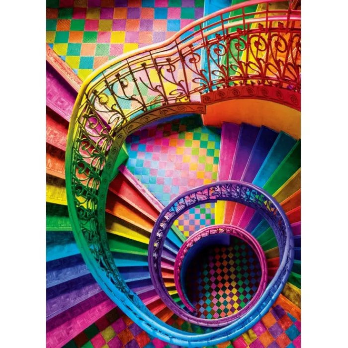 Clementoni Color Boom|Football|Colorboom Stairs - 500 pièces