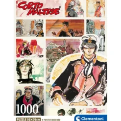 Clementoni Football|Vintage|Corto Maltese - 1000 pièces