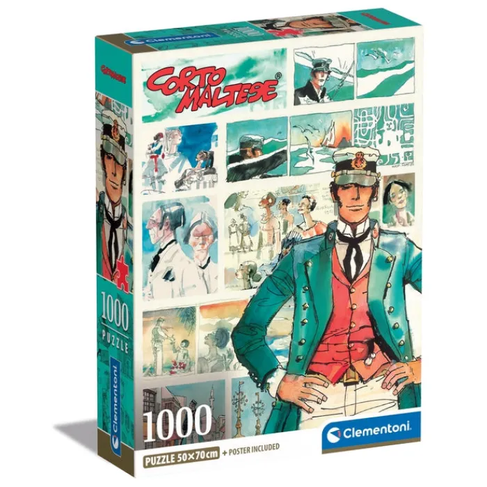 Clementoni Football|Vintage|Corto Maltese - 1000 pièces