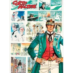 Clementoni Football|Vintage|Corto Maltese - 1000 pièces