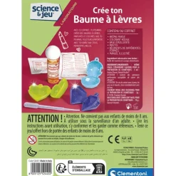 Clementoni Cosmétiques|Crée ton baume à lèvres