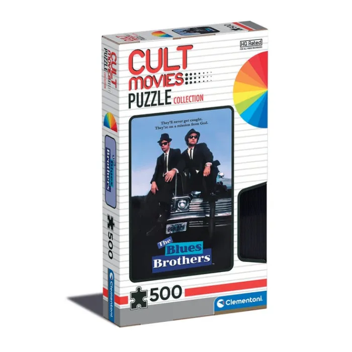 Clementoni Football|Vintage|Cult Movies Blues Brothers - 500 pièces