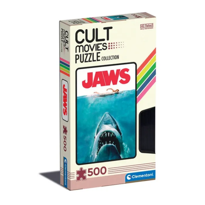 Clementoni Football|Vintage|Cult Movies Jaws - 500 pièces
