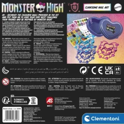 Clementoni Beauté Et Maquillage|Dark Nail Art - Monster High