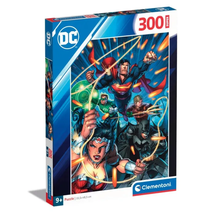 Clementoni Cartes|Dc Comics - 300 pièces