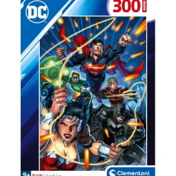 Clementoni Cartes|Dc Comics - 300 pièces