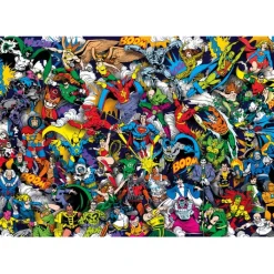 Clementoni Football|Vintage|Dc Comics - 1000 pièces