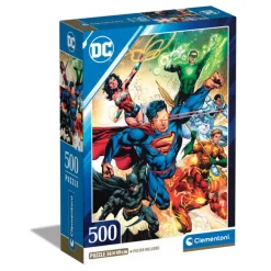 Clementoni Football|Autres Personnages|Dc Comics - 500 pièces