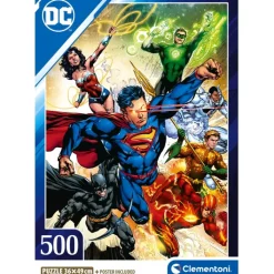 Clementoni Football|Autres Personnages|Dc Comics - 500 pièces