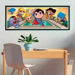Clementoni Cartes|Dc Comics - 1x60 + 2x48 + 4x30 + 3x18 pièces