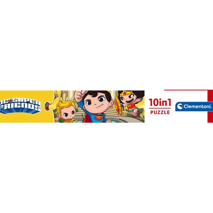 Clementoni Cartes|Dc Comics - 1x60 + 2x48 + 4x30 + 3x18 pièces