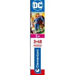 Clementoni Cartes|Vintage|Dc Comics Justice League - 3x48 pièces