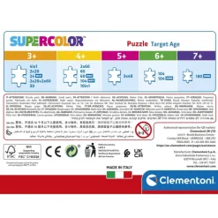 Clementoni Cartes|Dc Comics Super Friends - 60 pièces