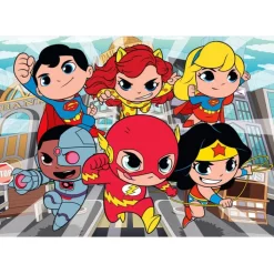 Clementoni Cartes|Dc Comics Super Friends - 104 pièces