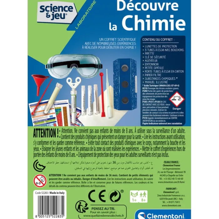 Clementoni Science Classique|Découvre la chimie