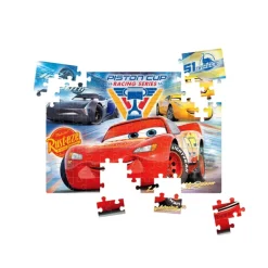 Clementoni Cartes|Personnages Disney|Disney Cars - 104 pièces