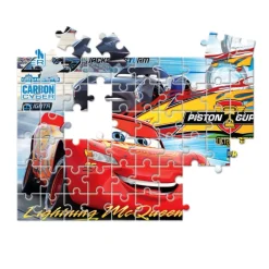 Clementoni Cartes|Personnages Disney|Disney Cars - 60 pièces