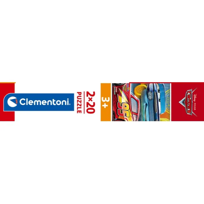 Clementoni Cartes|Personnages Disney|Disney Cars - 20 pièces