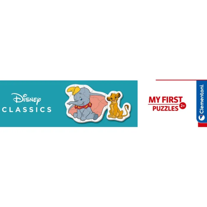 Clementoni Cartes|Personnages Disney|Disney Classic Characters - 1x3 + 1x6 + 1x9 + 1x12 pièces
