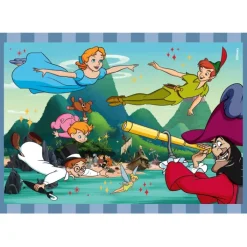 Clementoni Personnages Disney|Cartes|Disney Classics - 1x12 + 1x16 + 1x20 + 1x24 pièces