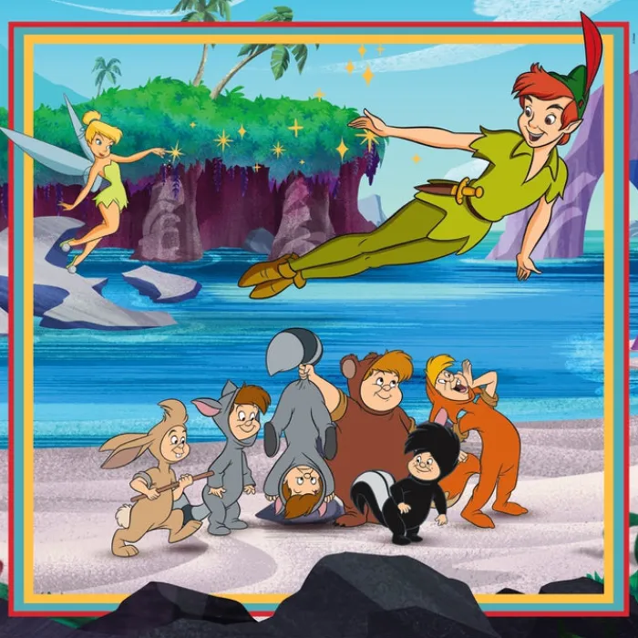 Clementoni Football|Personnages Disney|Disney Classics - 3x48 pièces